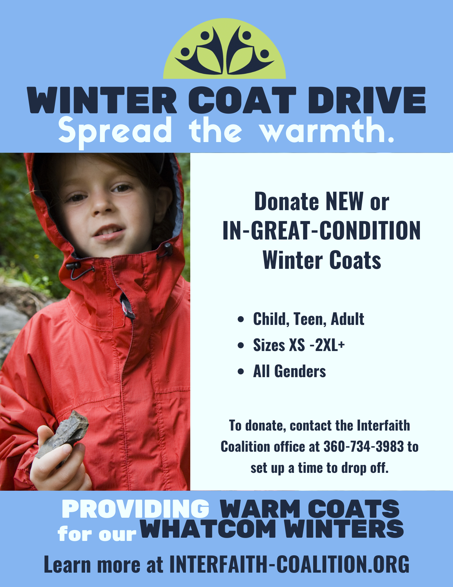 Interfaith Coalition Annual Winter Coat Drive