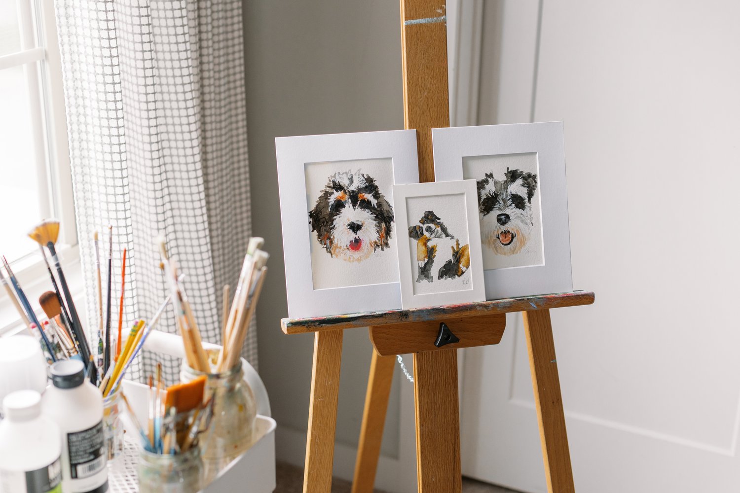 CUSTOM WATERCOLOR HOUSE PORTRAITS — LETTER LANE DESIGN STUDIO