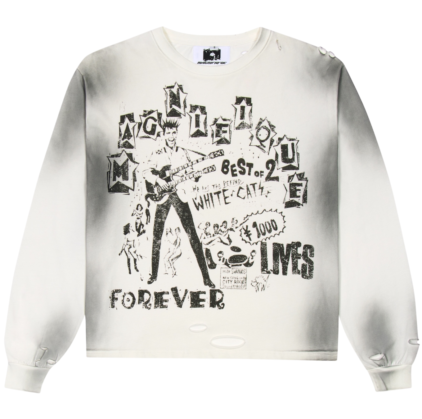 Distressed Lives Forever Long Sleeve
