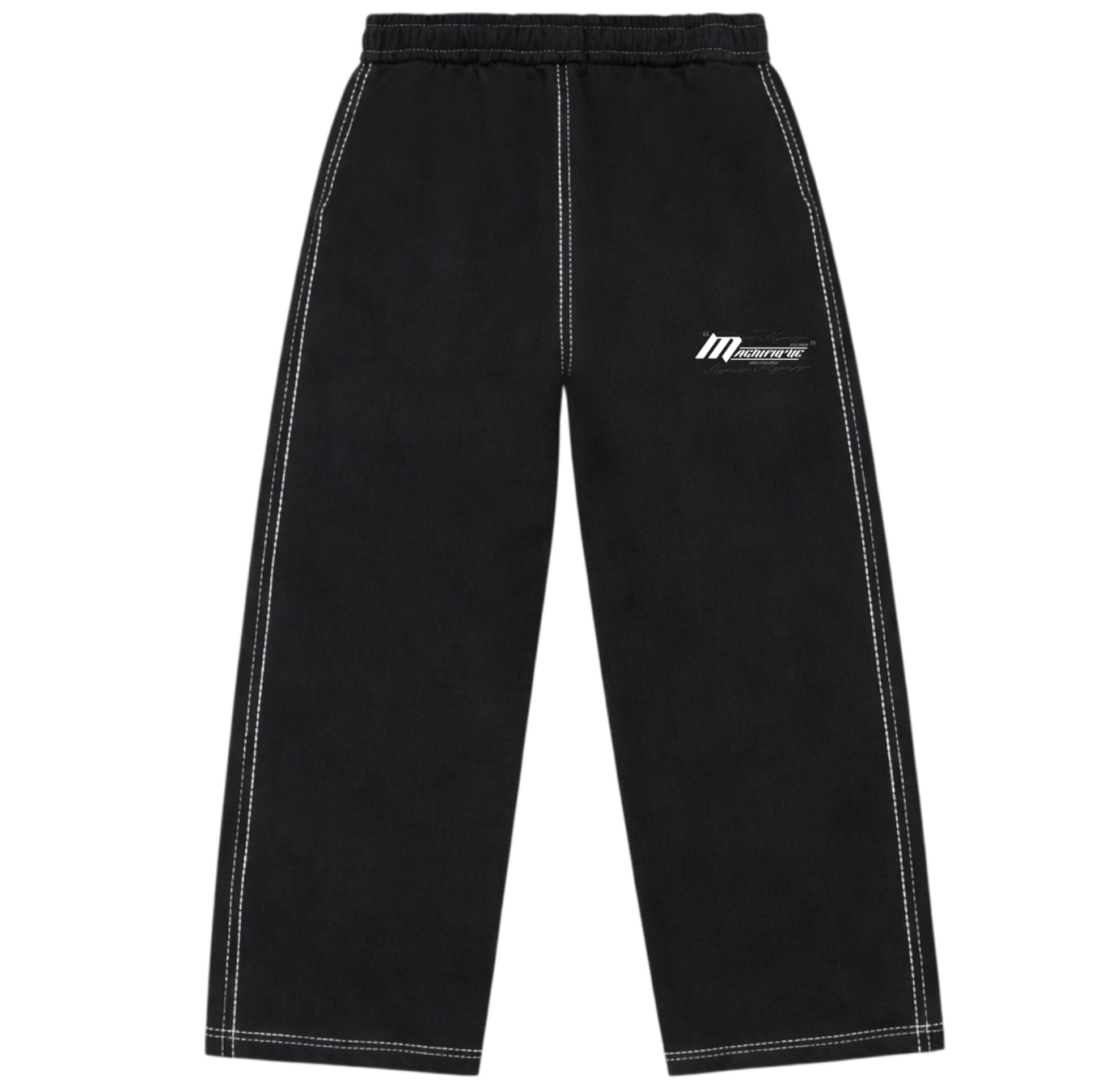 Black Contrast Joggers