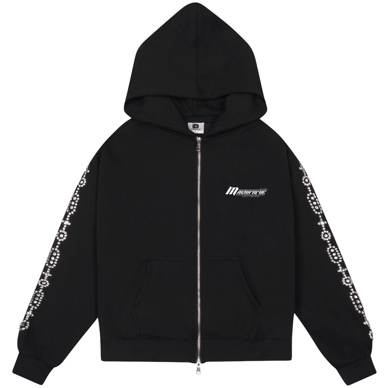 Black Crystal zip up