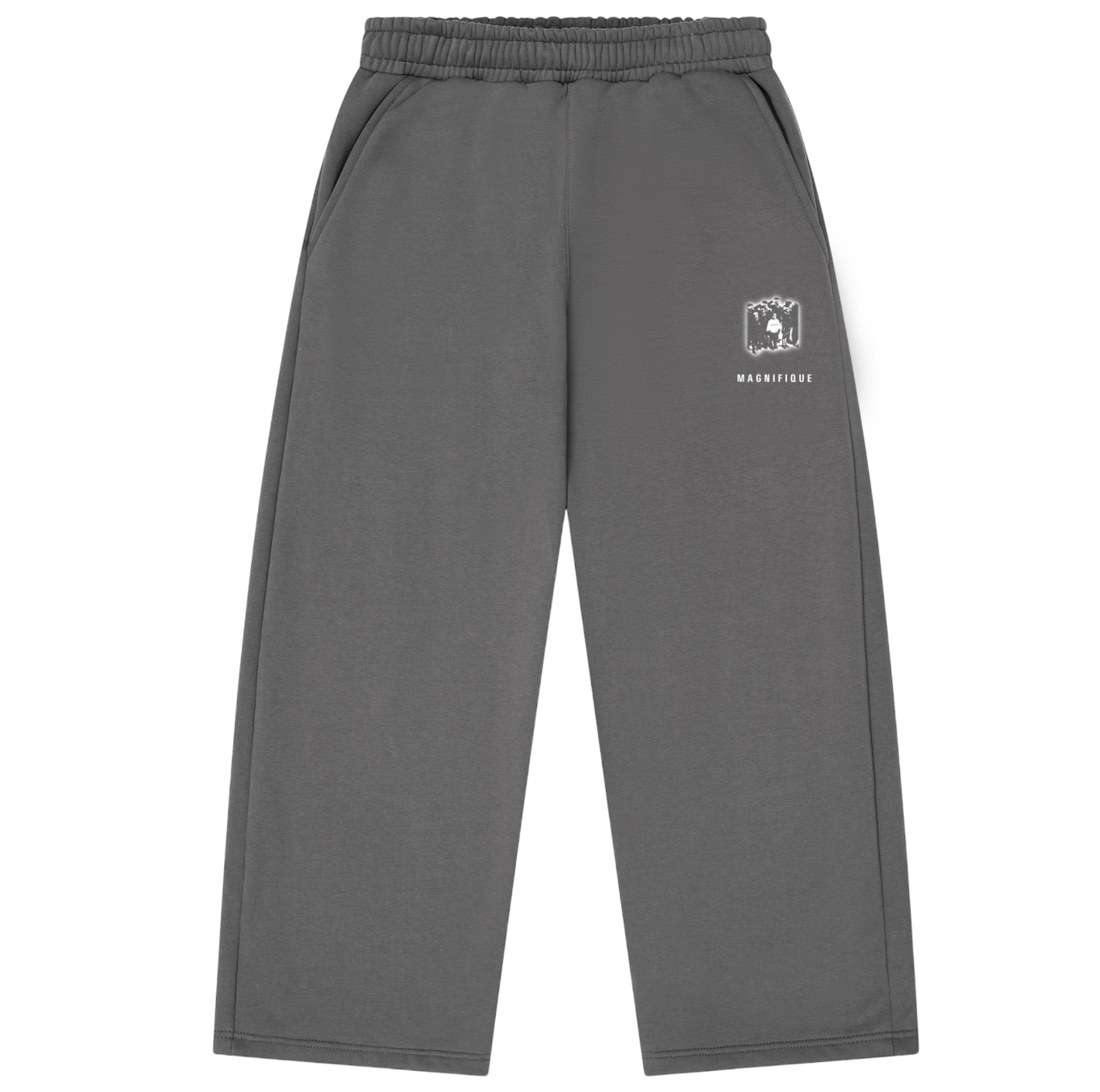 Grey Signature Joggers
