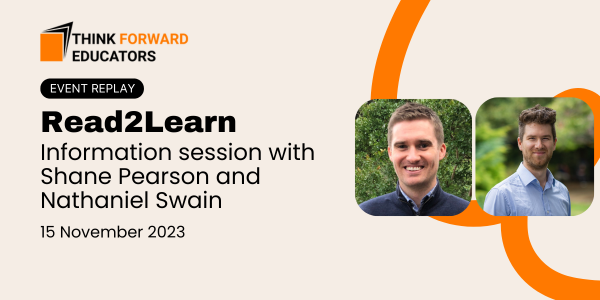 Read2Learn Information Session — Think Forward Educators