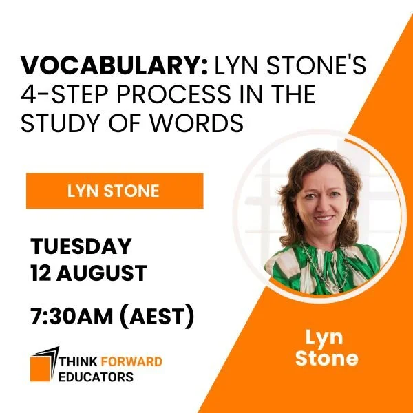 Vocabulary: Lyn Stone's 4-Step Process in the Study of Words