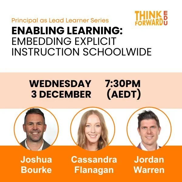 Upcoming Events — Think Forward Educators