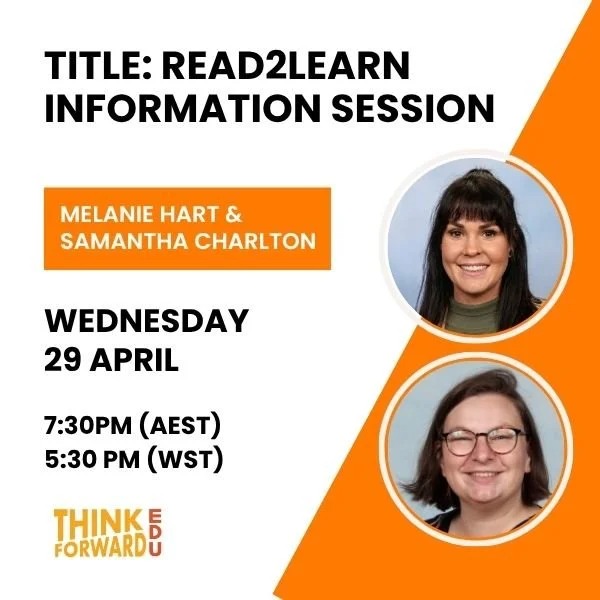 Read2Learn - Information Session
