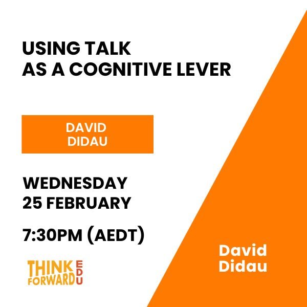 Using Talk As a Cognitive Lever