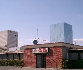 Original Pete’s City Gym building in downtown Anchorage, Alaska, one of the city’s first strength gyms founded in 1969.