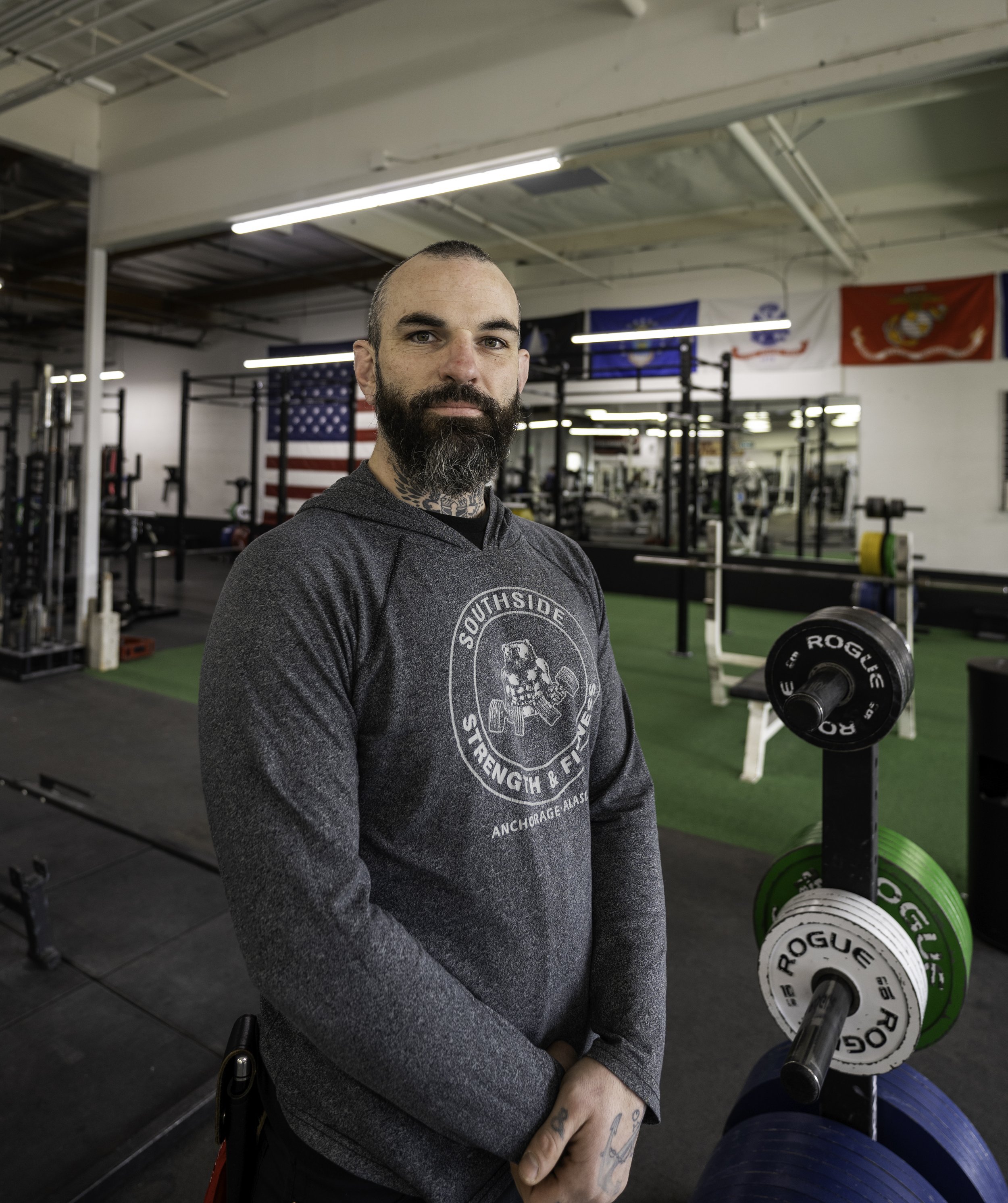 John Martin III, personal trainer at Southside Strength and Fitness.