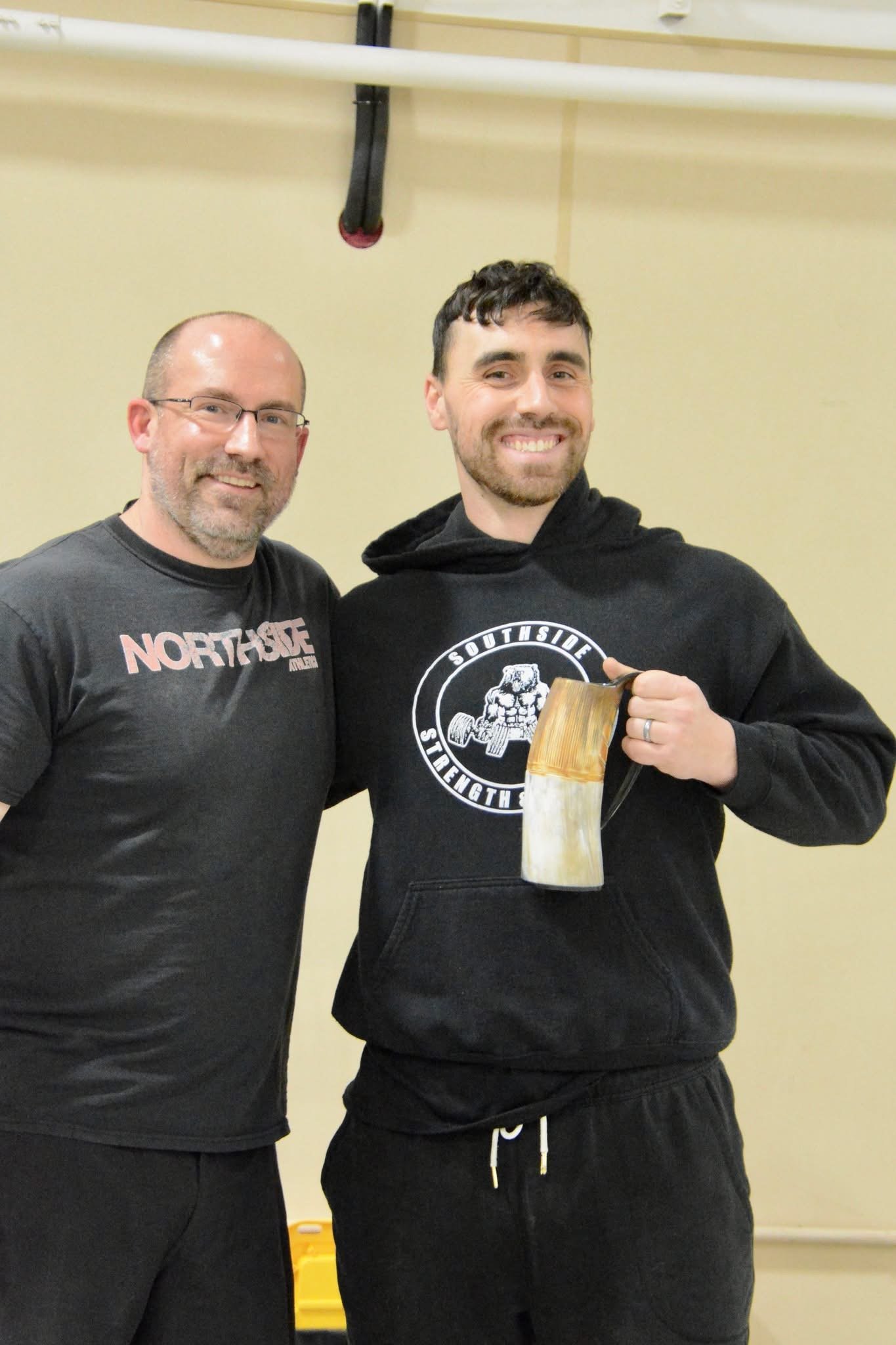 Southside champion member Cobi Berman at the gym.