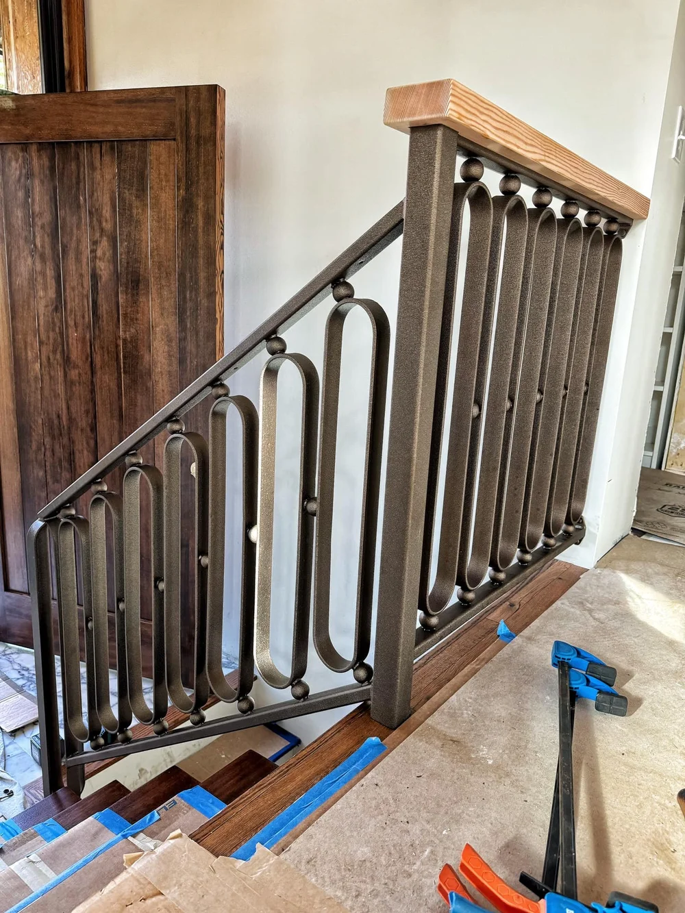 Utilitarian Metal Railing Metal Railing — Bennington WeldCraft