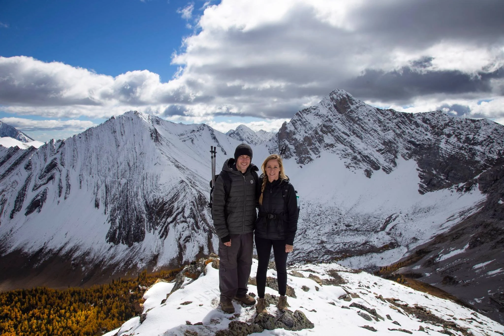 hiking in Banff National Park