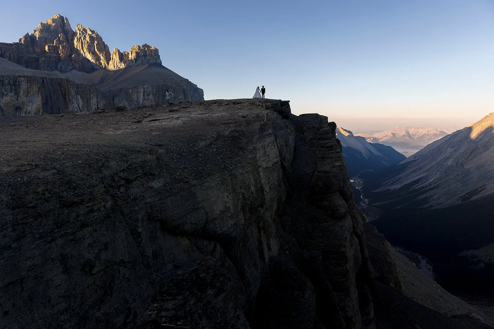 Fall Heli Elopement in the Canadian Rockies