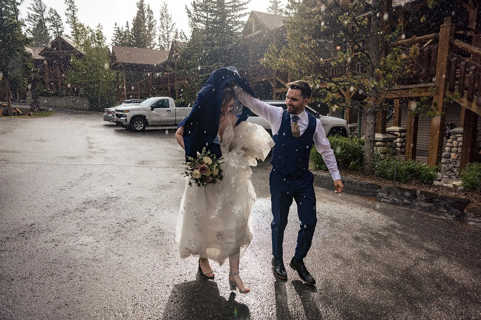 Banff Summer Wedding at Buffalo Mountain Lodge — Wild Alpine Image Co.