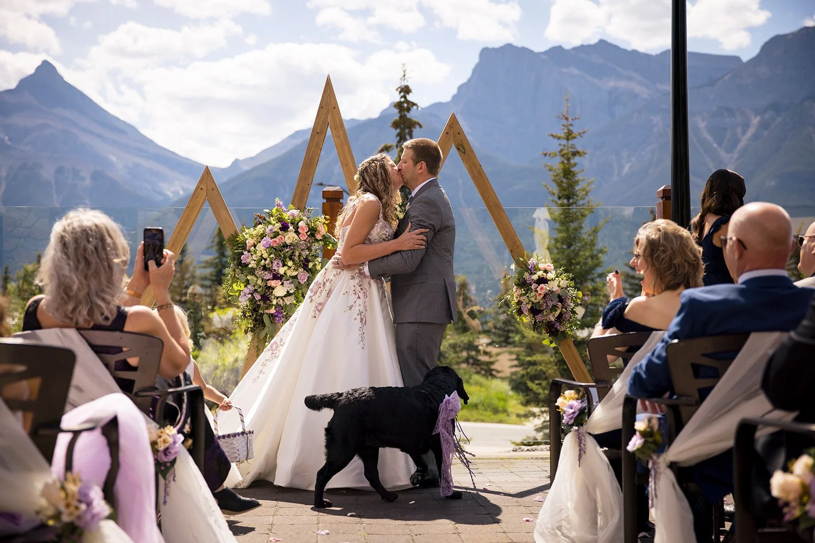 summer-wedding-on-the-patio-of-the-iron-goat-in-canmore-with-local-wedding-photographers-Wild-Alpine-Image-Co.