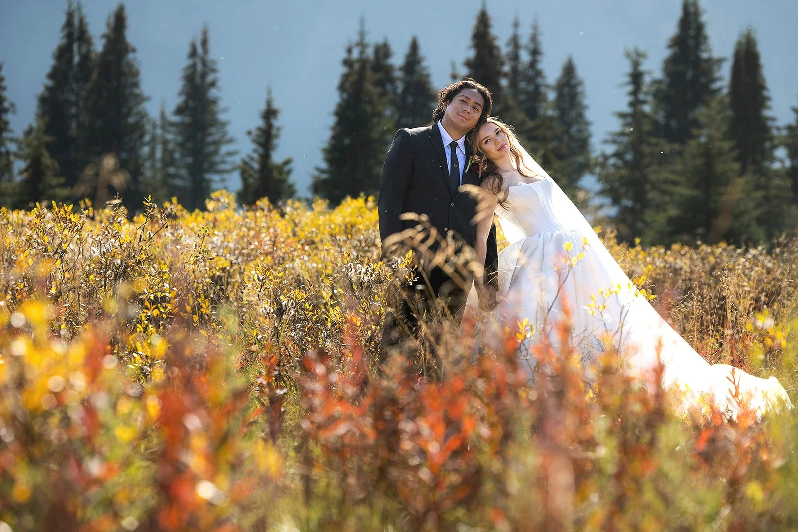 bow-lake-elopement-in-the-fall-planned-and-photographed-by-Wild-Alpine-Image-Co.