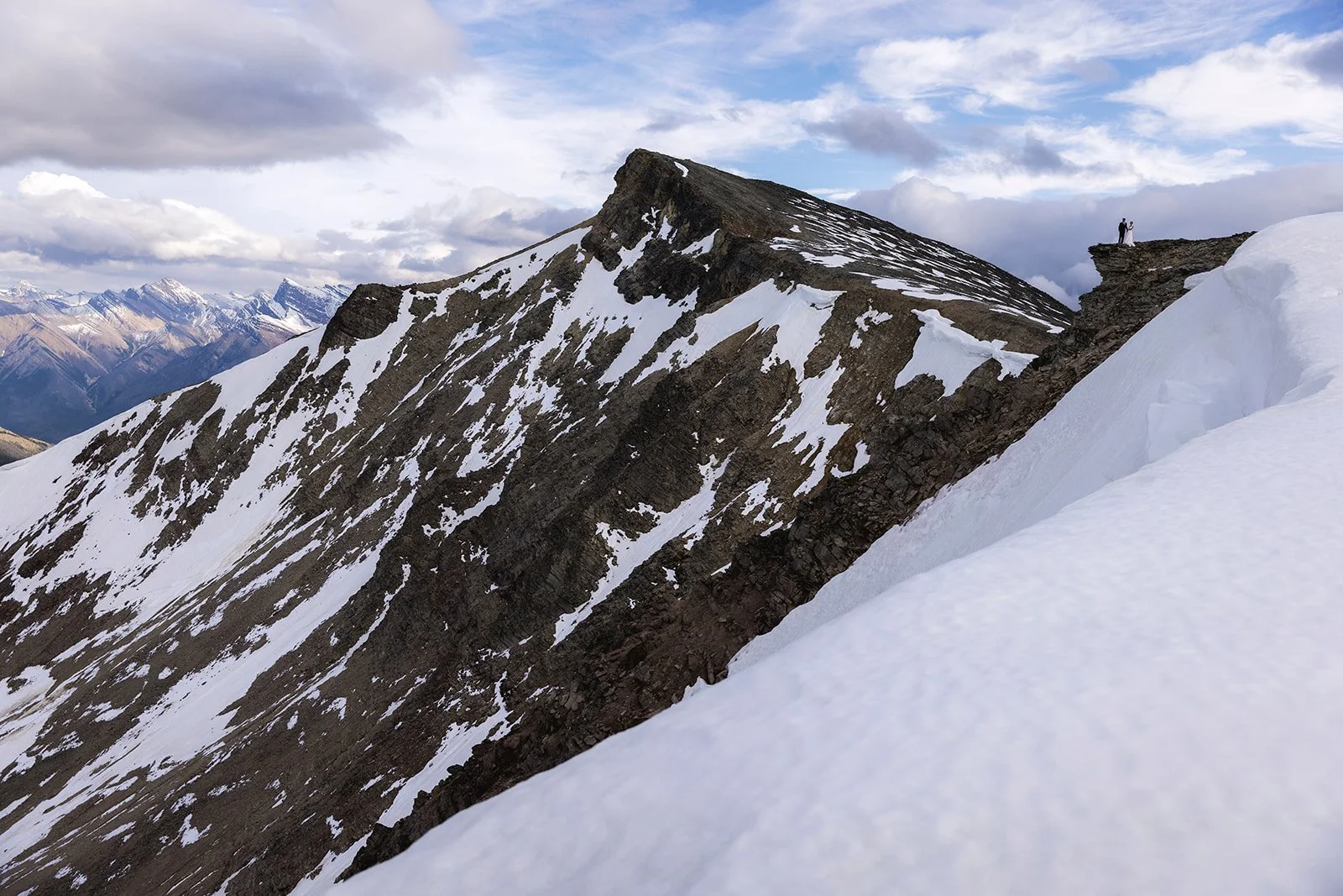 sunset-helicopter-wedding-in-banff-in-june-captured-by-banffs-local-heli-elopement-experts-Wild-Alpine-Image-Co.