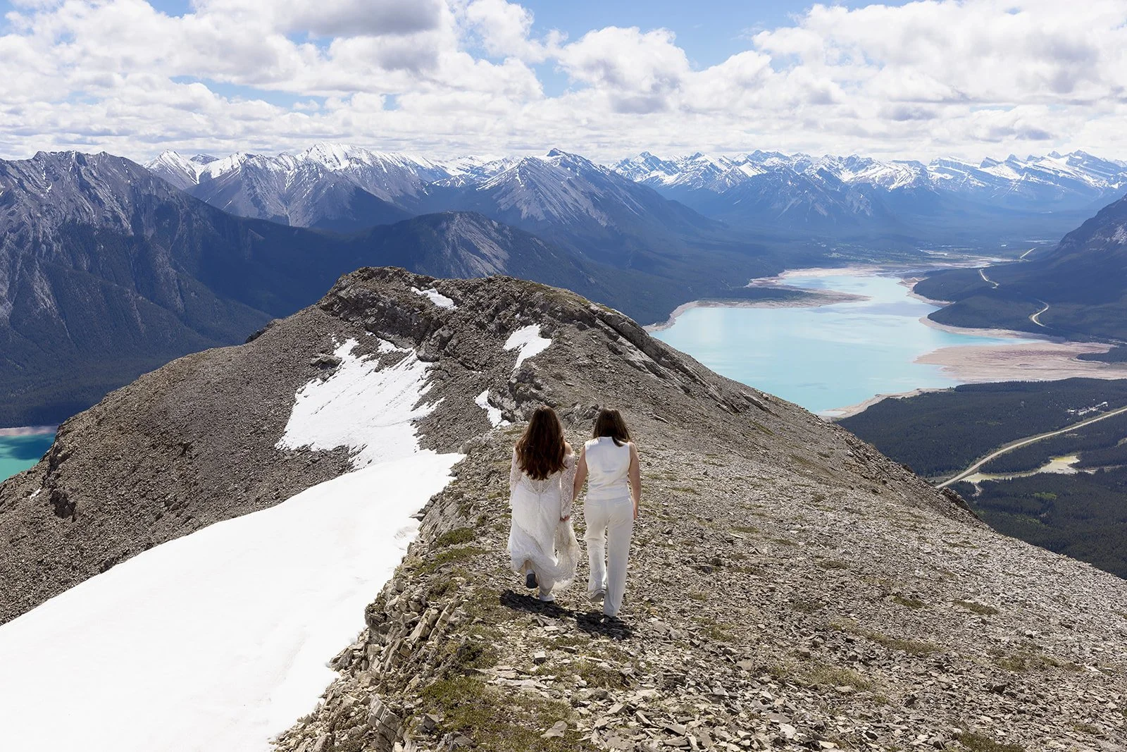 same-sex-elopement-at-rockies-heli-in-banff-national-park-planned-and-photographed-by-Wild-Alpine-Image-Co.-banff's-heli-elopement-experts