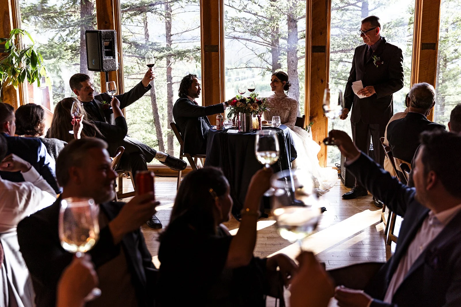 summer-wedding-reception-at-the-Alpine-Club-of-Canada-Clubhouse-in-Canmore-with-local-wedding-photographers-Wild-Alpine-Image-Co.