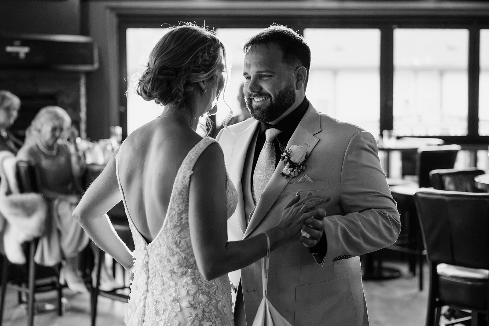 elopement-dinner-and-first-dances-at-Murrieta's-bar-and-grill-photographed-by-Canmore's-bespoke-elopement-planners-and-photographers-Wild-Alpine-Image-Co.