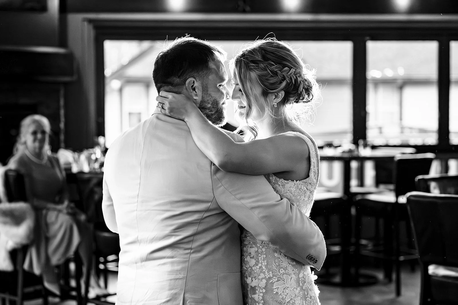 elopement-dinner-and-first-dances-at-Murrieta's-bar-and-grill-photographed-by-Canmore's-bespoke-elopement-planners-and-photographers-Wild-Alpine-Image-Co.