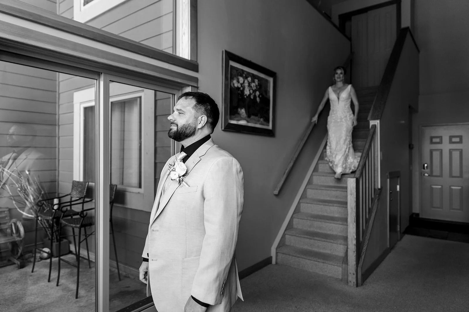 morning-elopement-prep-and-a-first-look-at-an-air-bnb-in-canmore-with-Wild-Alpine-Image-Co.