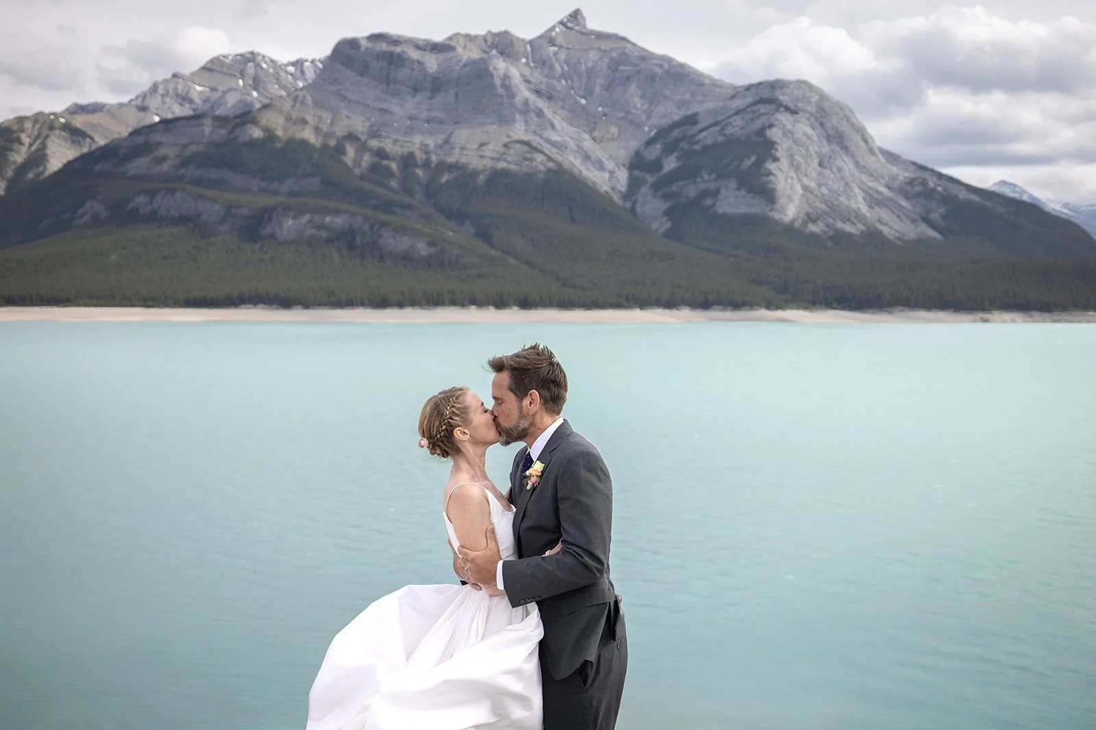 vision-quest-hiking-elopement-photos-in-banff-in-june-captured-by-banffs-local-heli-elopement-experts-Wild-Alpine-Image-Co.