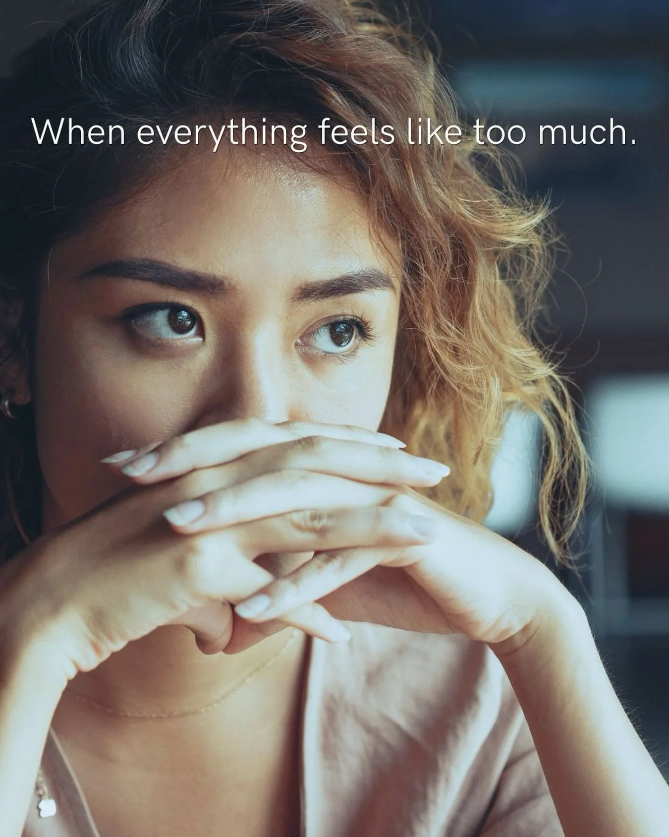 When everything feels like too much.

If things have been feeling heavy lately,
I just want to say this:

it makes sense.

There is so much happening in the world, and so much that people are quietly carrying in their own lives.

If you&rsquo;ve been