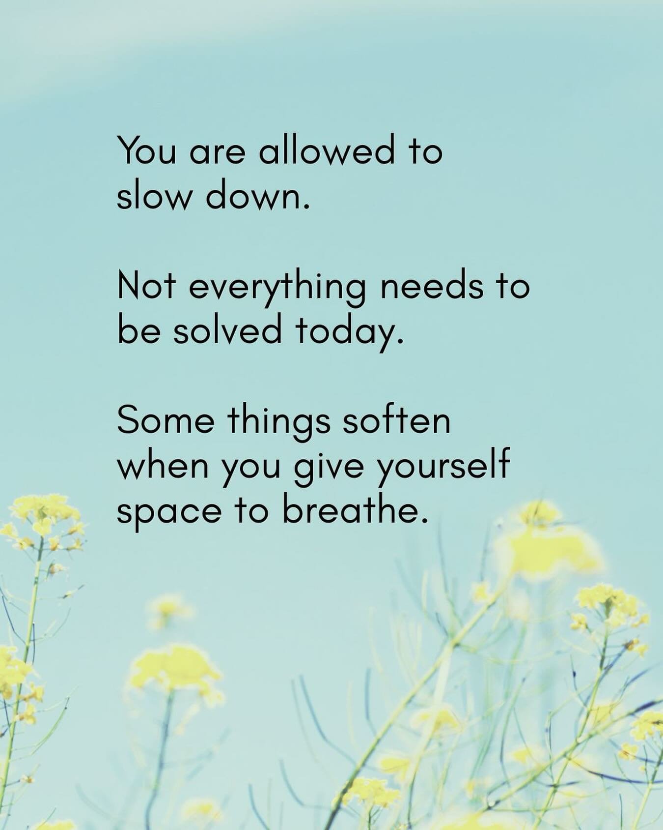 Many people are carrying pressure they were never meant to carry nonstop.

The pressure to keep up.
To push through.
To always be productive.
To have everything figured out.

Sometimes slowing down is not falling behind.

Sometimes it is how we retur