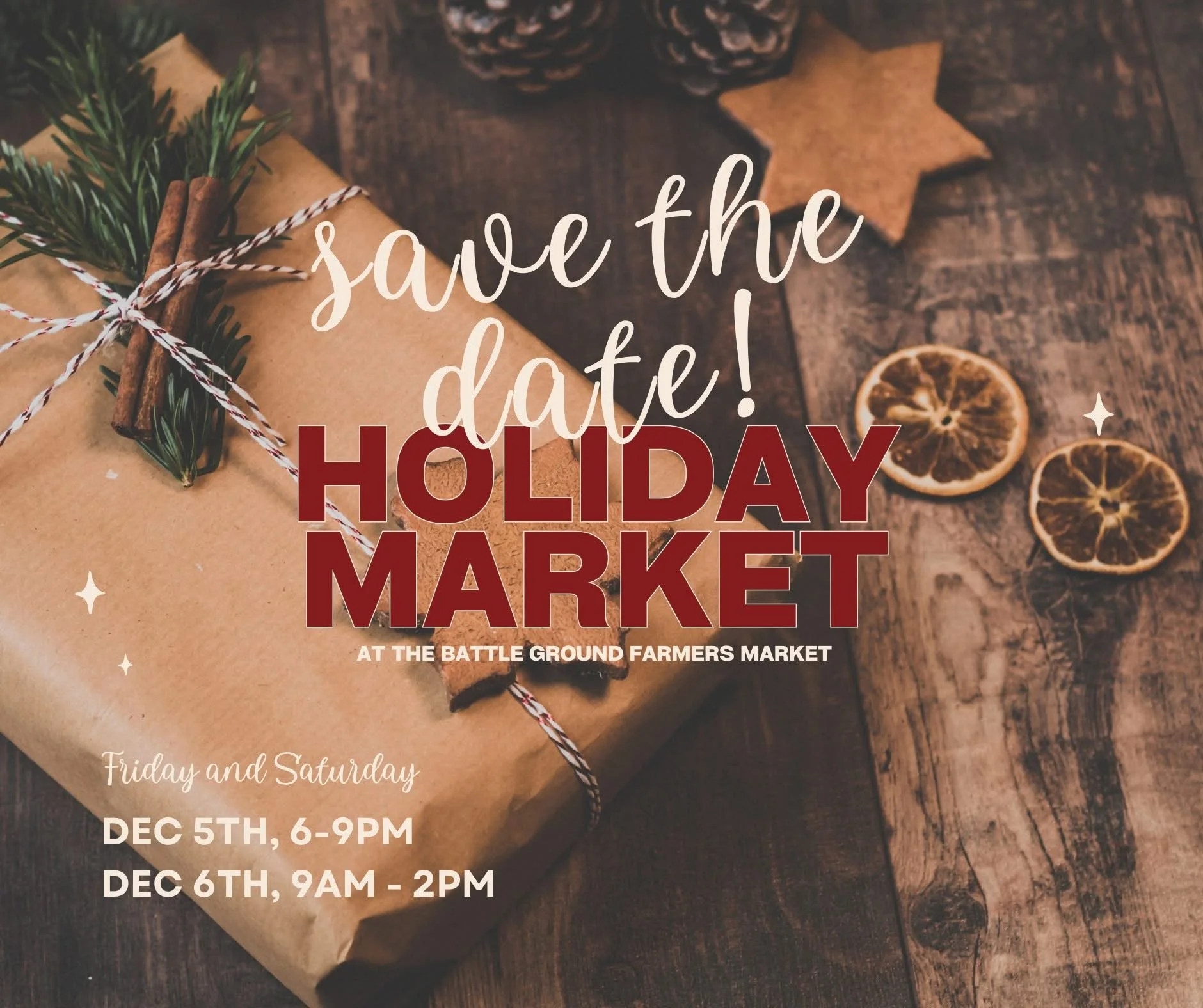 Holiday Market at the Battle Ground Farmers Market