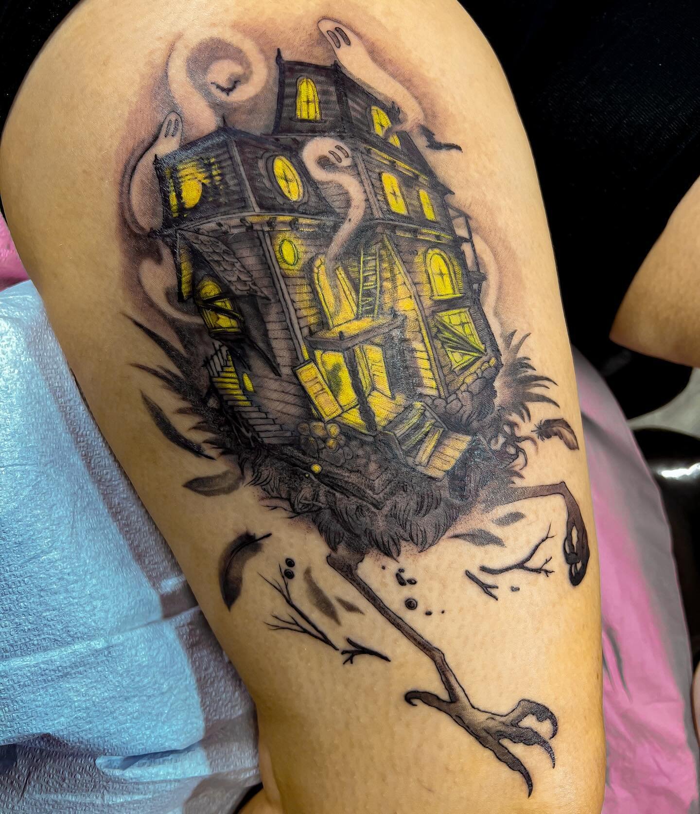 Baba-Yaga haunted house for Amanda!