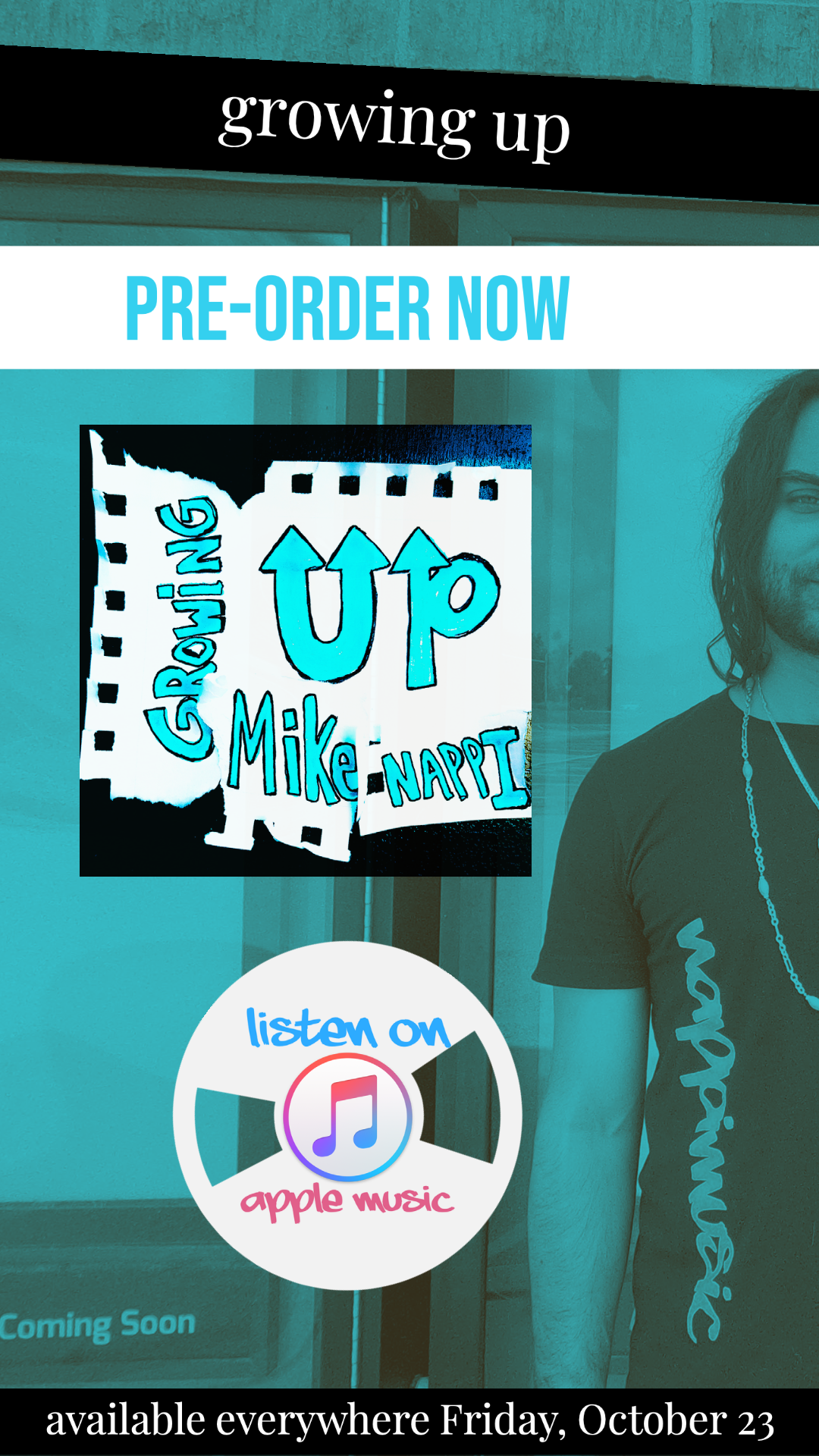 Pre-Order "Growing Up" on iTunes
