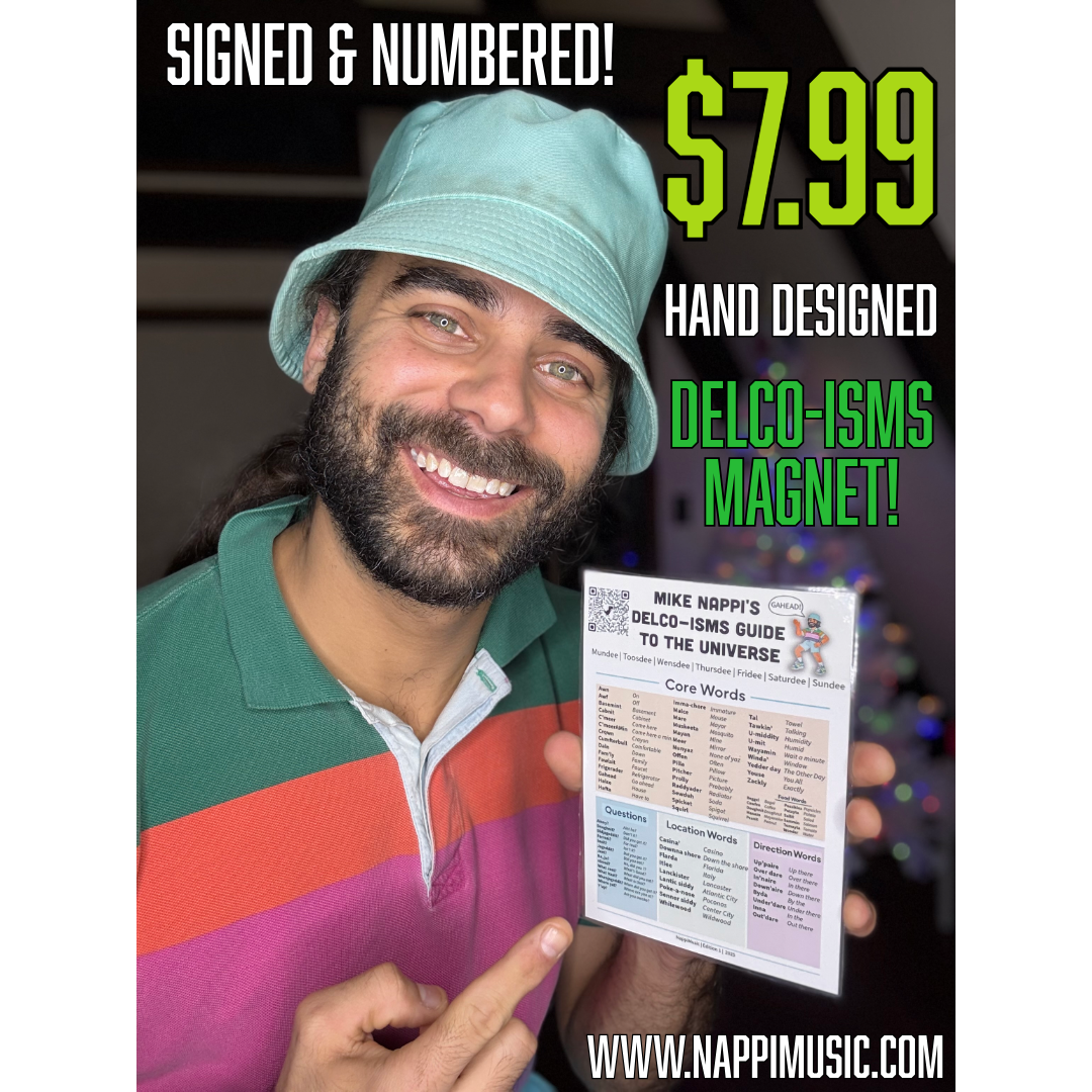 Delco-isms Fridge Magnet (Signed & Numbered – Limited 500)