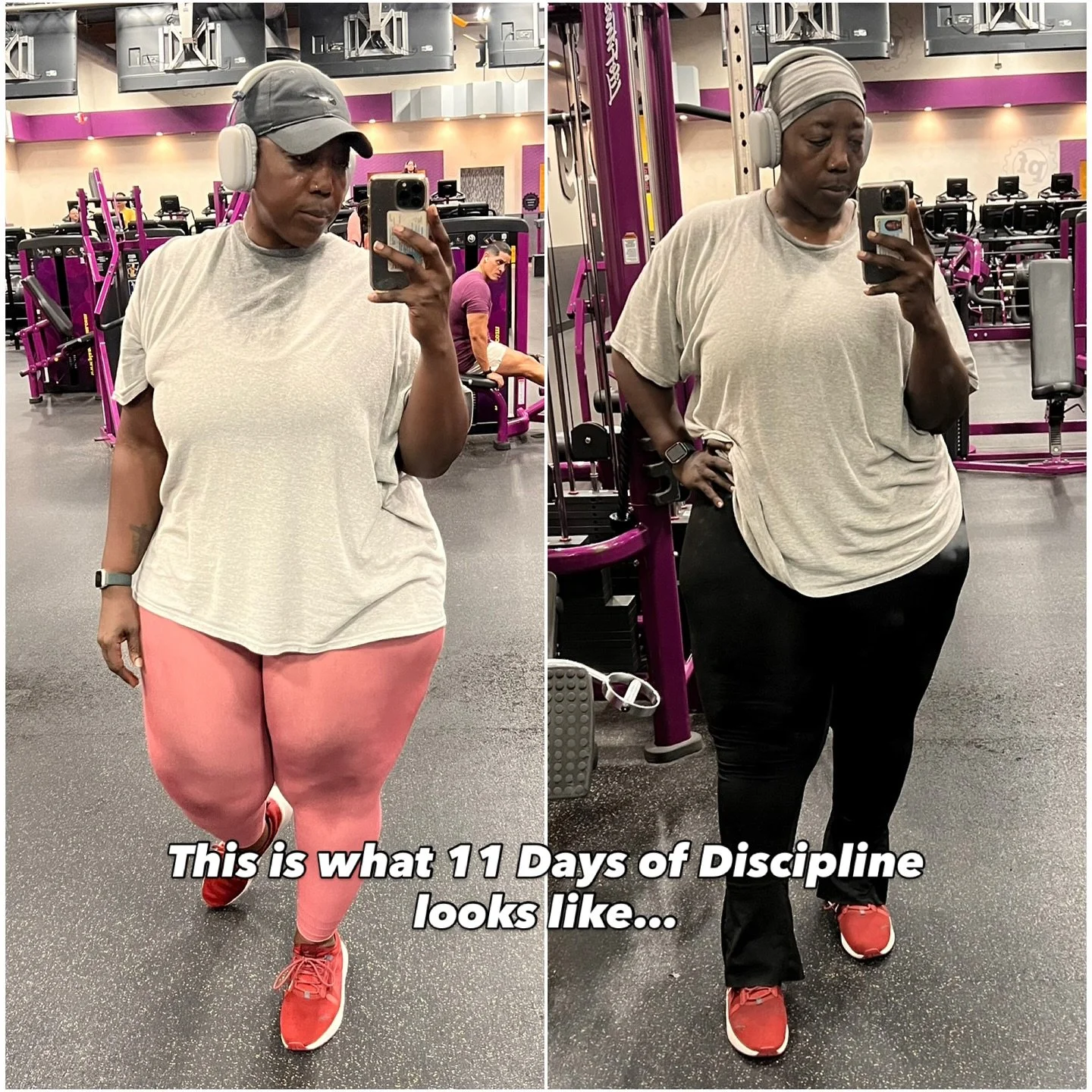 11 days. That’s it.
Not perfection. Not overnight results. Just showing up, sweating, and trusting the process.
Every rep, every early morning, every “keep going” matters.
This is what consistency looks like in real time ๐ช๐พ
Same s