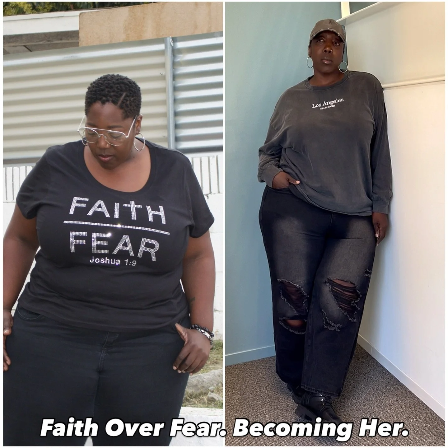 Same woman.
Different mindset.
The girl on the left was praying for the discipline I have today. ๐๐พ
This journey has never been about perfection or the number on the scale — it’s been about becoming her.
The version of me who shows u