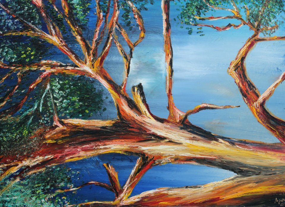 Tree through the centre - oil on canvas.jpg