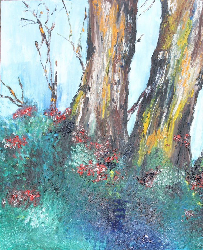 Two Dieing Trees - oil on canvas.jpg