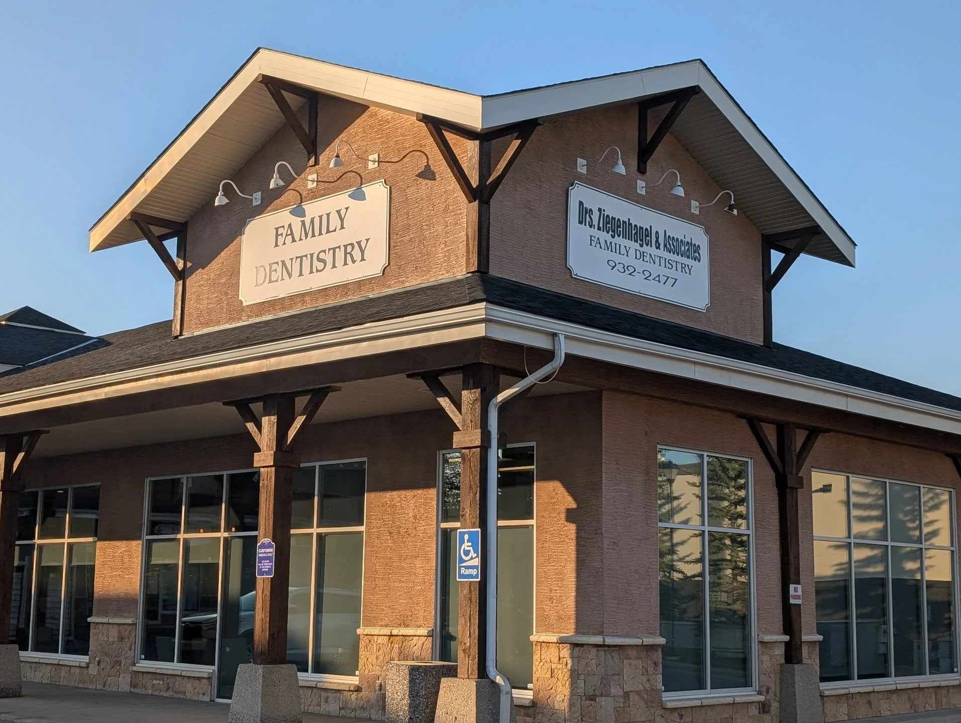 Another beautiful August morning here at the office.