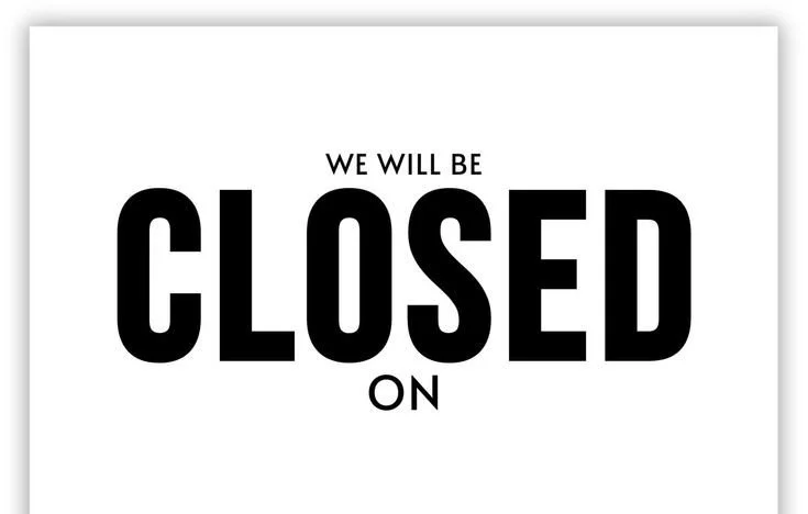 We will be extending our weekend. Hours will be:

Closed Friday, November 7th
(Open Monday, Nov 10th 8-3:30)
Closed Tuesday for Remembrance Day