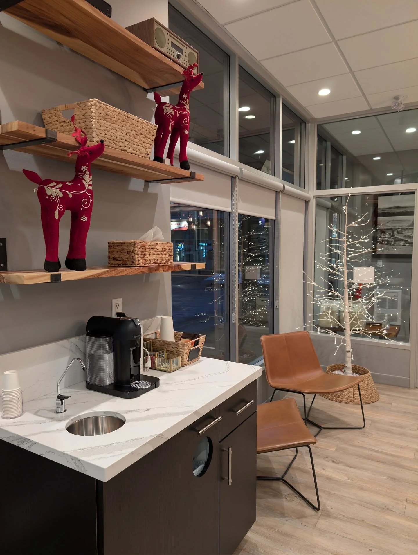 Those little Christmas touches.