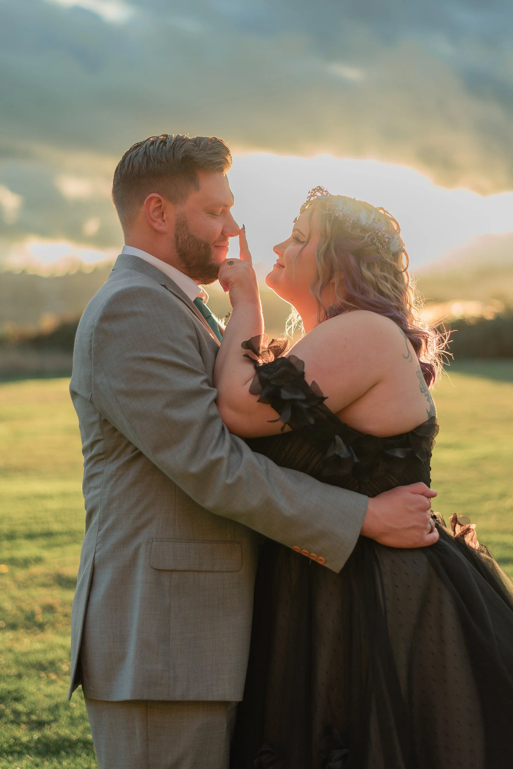 Gothic Chic Star Wars Wedding in Newberg, Oregon