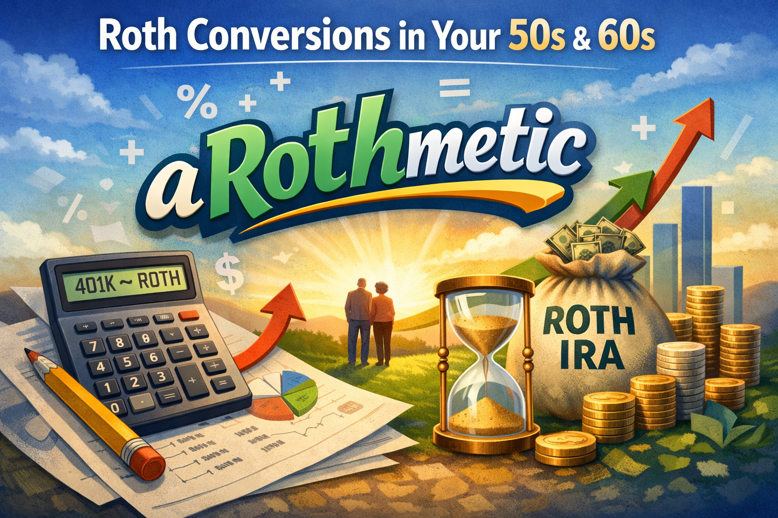 Roth Conversions in Your 50s and 60s: Using “aRothmetic” to Minimize Lifetime Taxes
