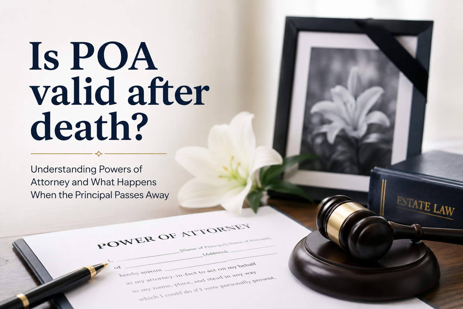 Is POA Valid After Death?