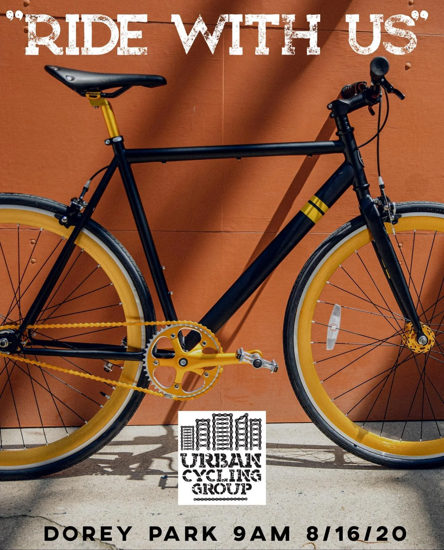 &ldquo;RIDE WITH US&rdquo; Sunday 9am starting @ Dorey Park. All are welcome. See you there.