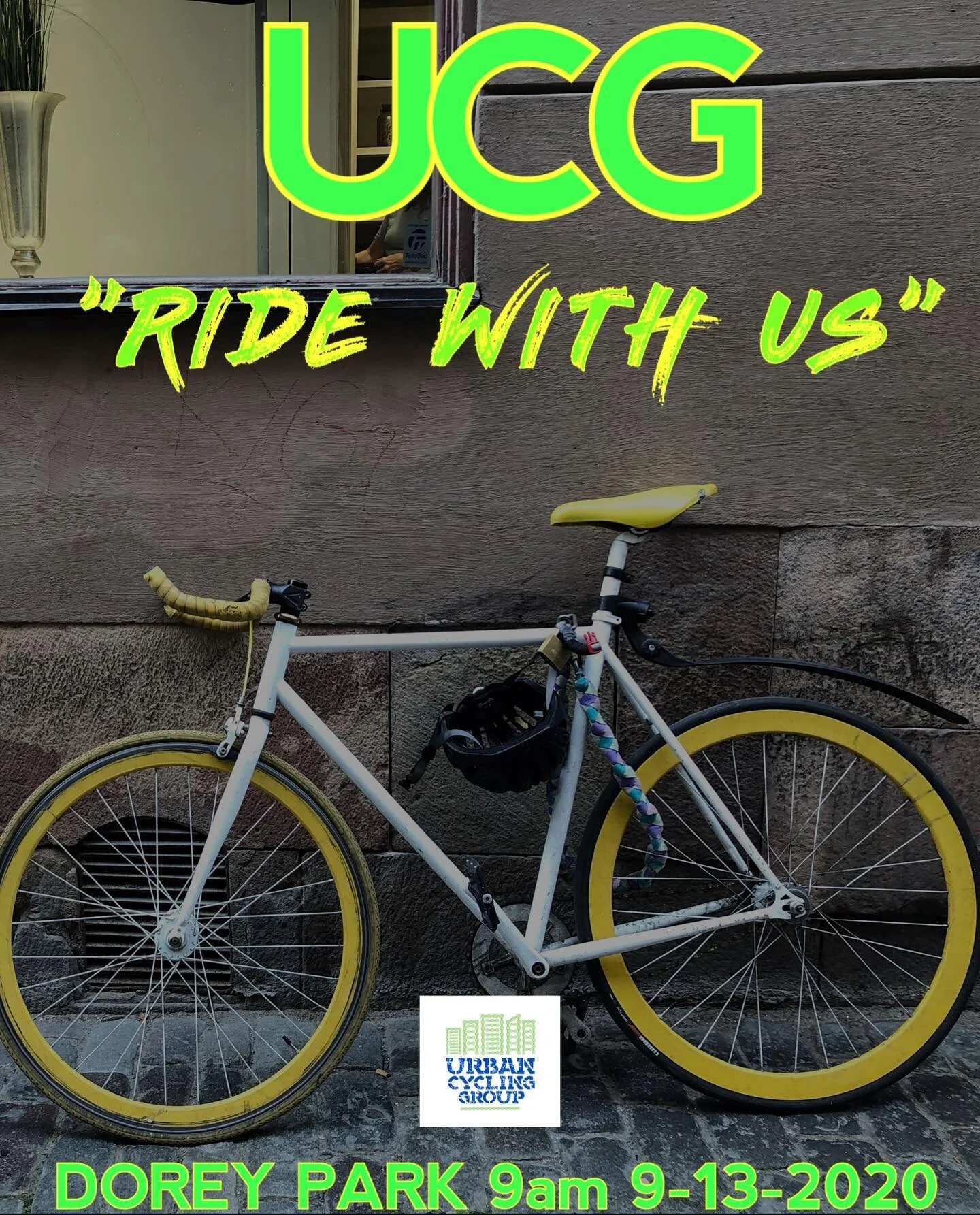 &ldquo;Ride With Us&rdquo; Sunday 09/13/20. Arrive at 8:30am, riding at 9:00am. Interested in joining UCG? Here&rsquo;s your chance to ask questions to an executive board member. See you all Sunday. #cycling #urbancycling #BikeLife #RideWithUs #Urban