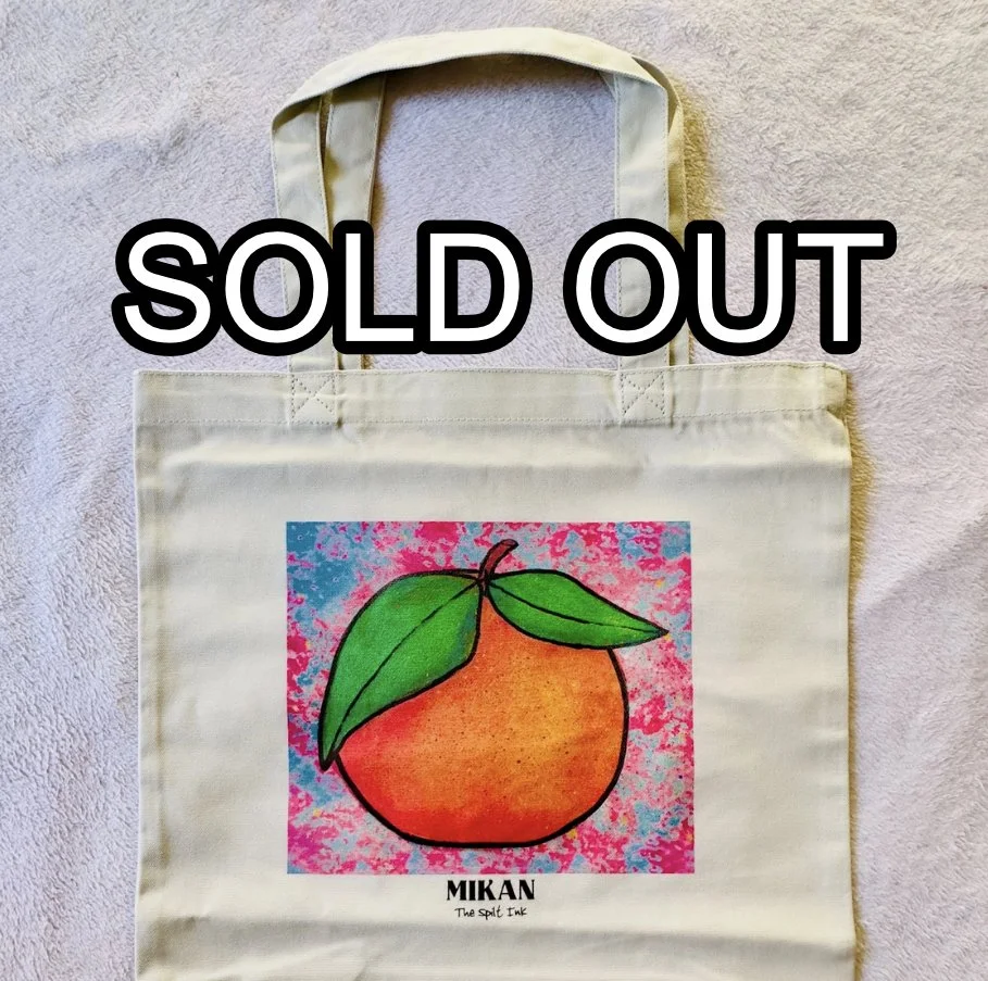 Limited Mikan Tote Bags. Sold Out