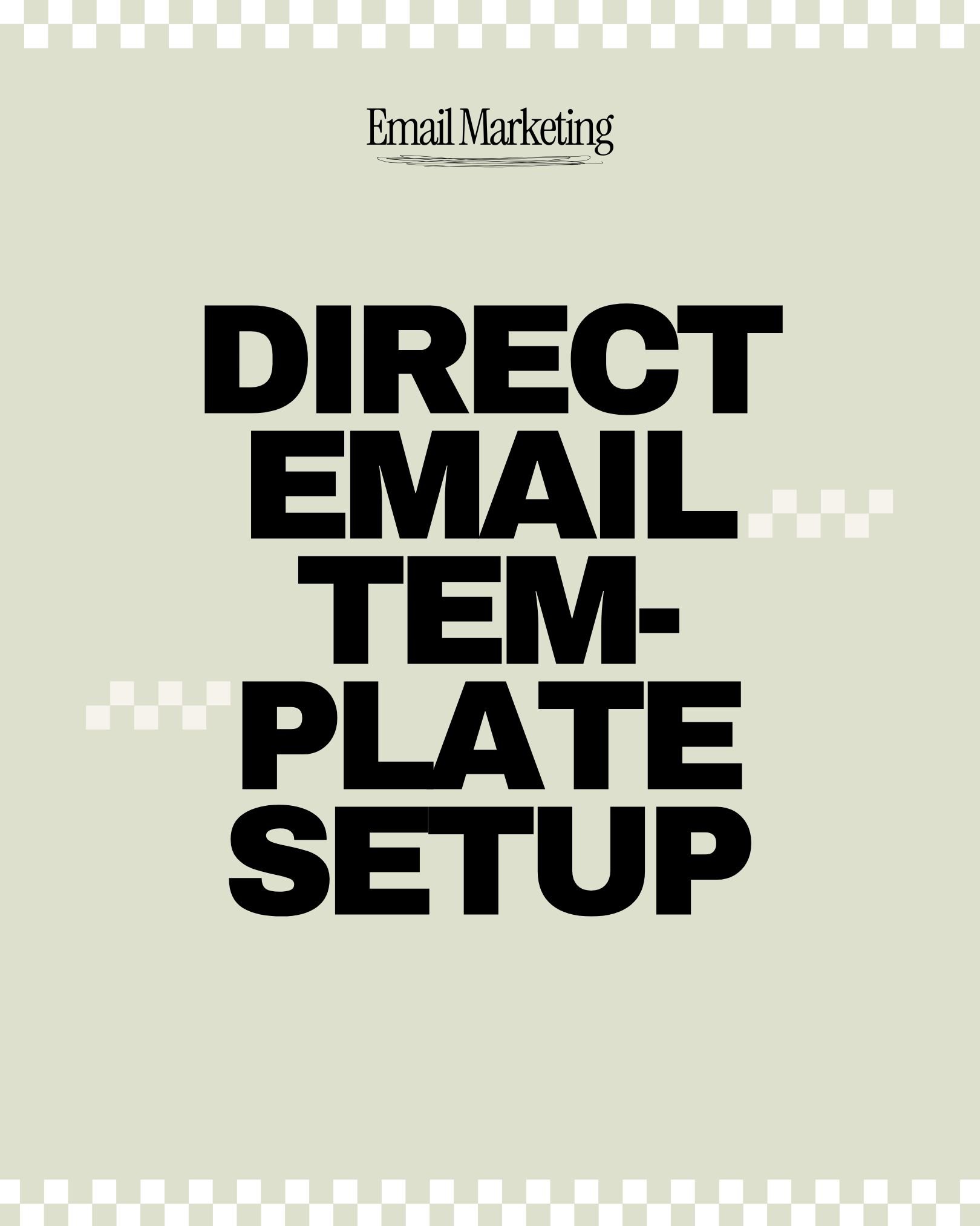 Email Template Setup