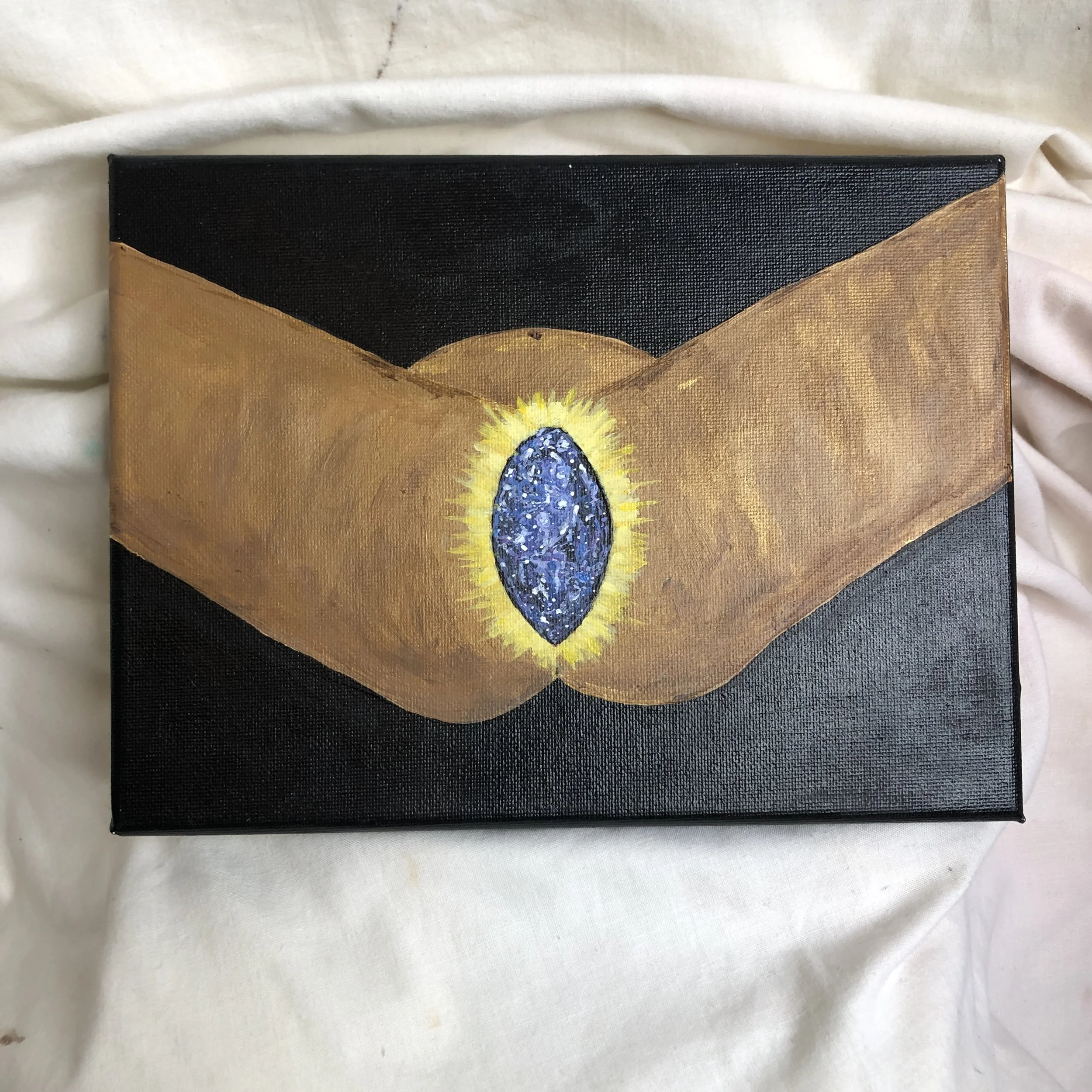 "Sophia" Original Acrylic Painting