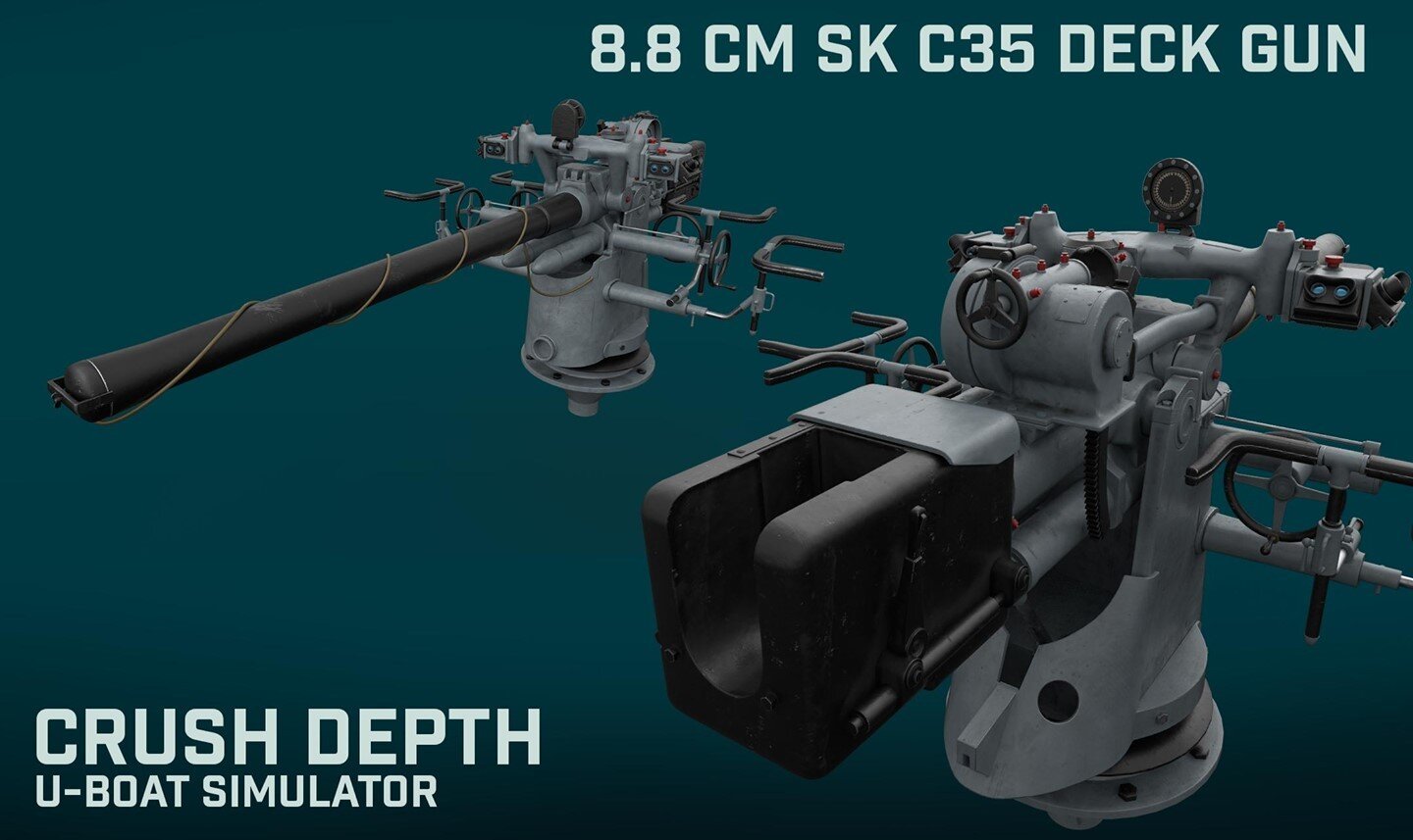 8.8cm SK C35 Deck Gun