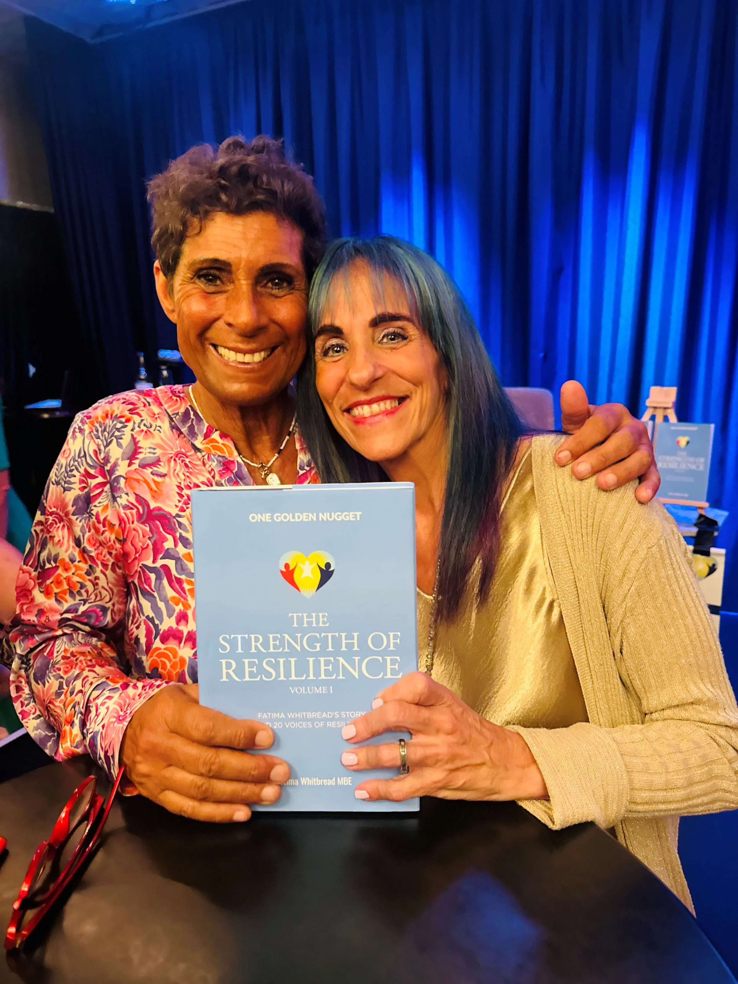 Sue Bell OBE DL co-authors new book with Fatima Whitbread MBE